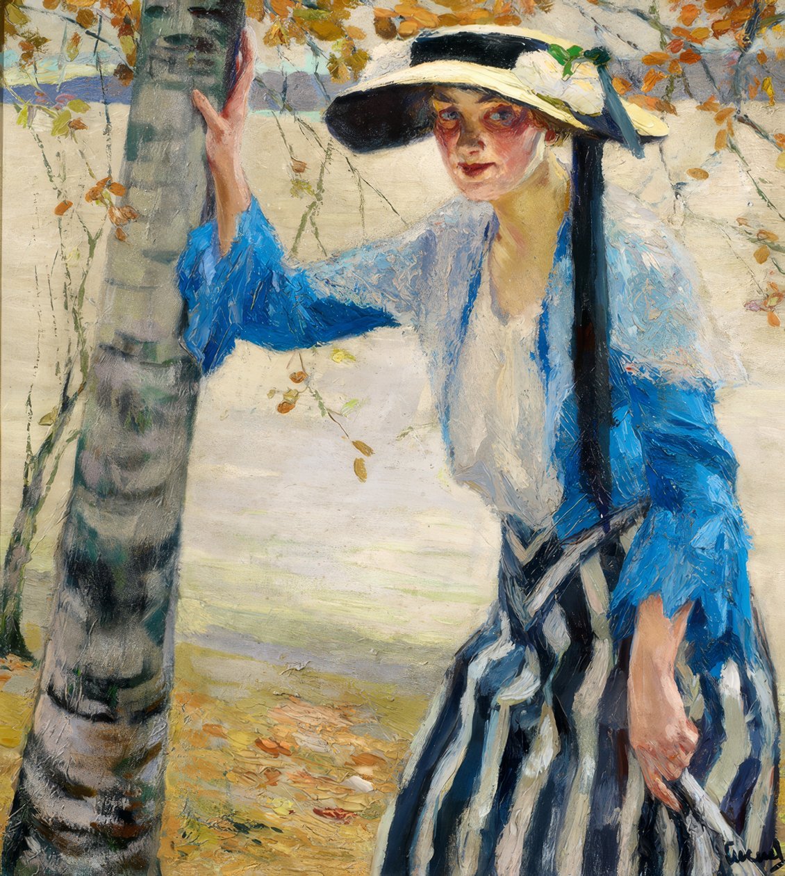 "A parton" alkotó: Edward Cucuel