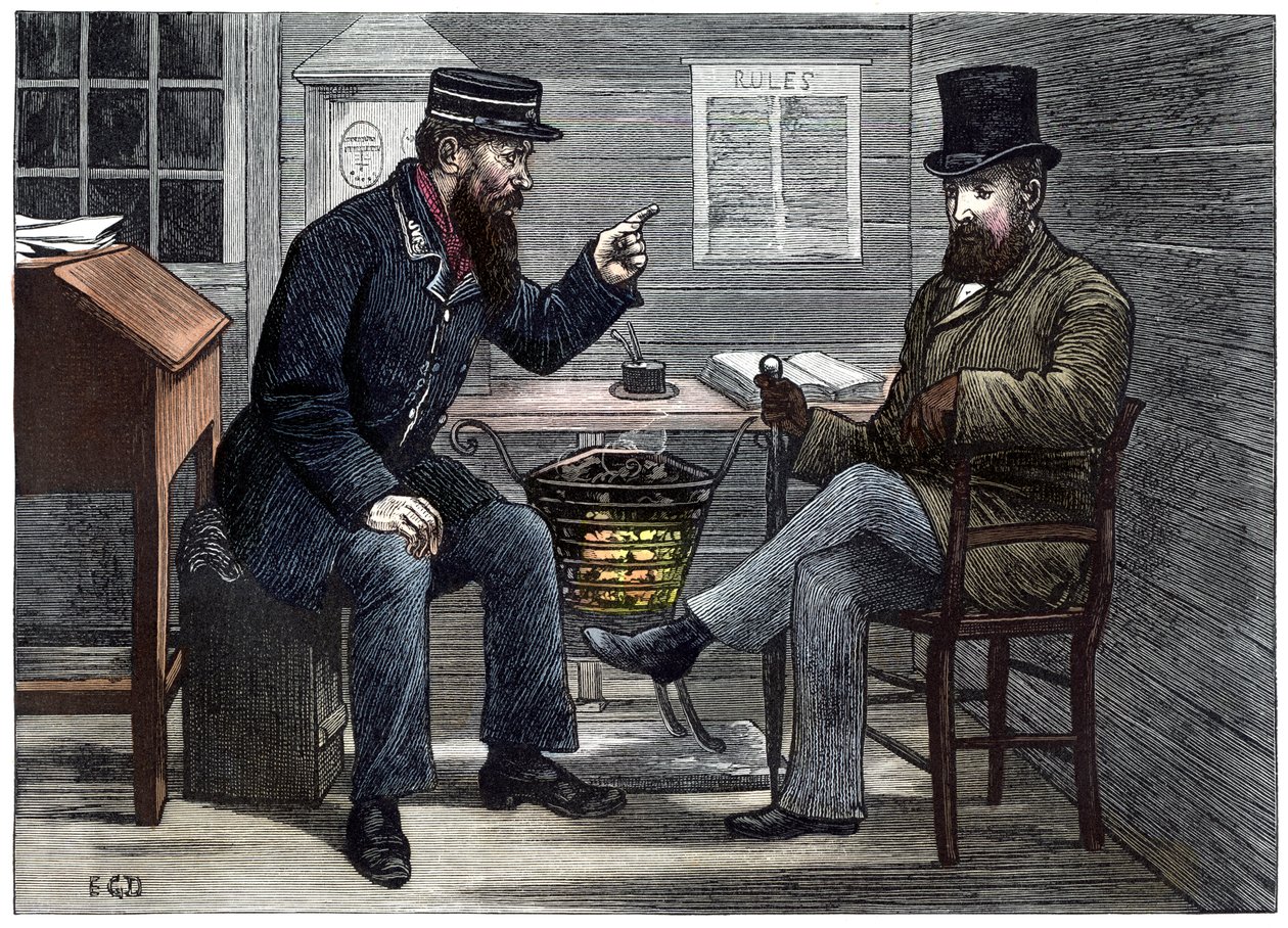 Charles Dickens: The Signal Man alkotó: Edward Dalziel