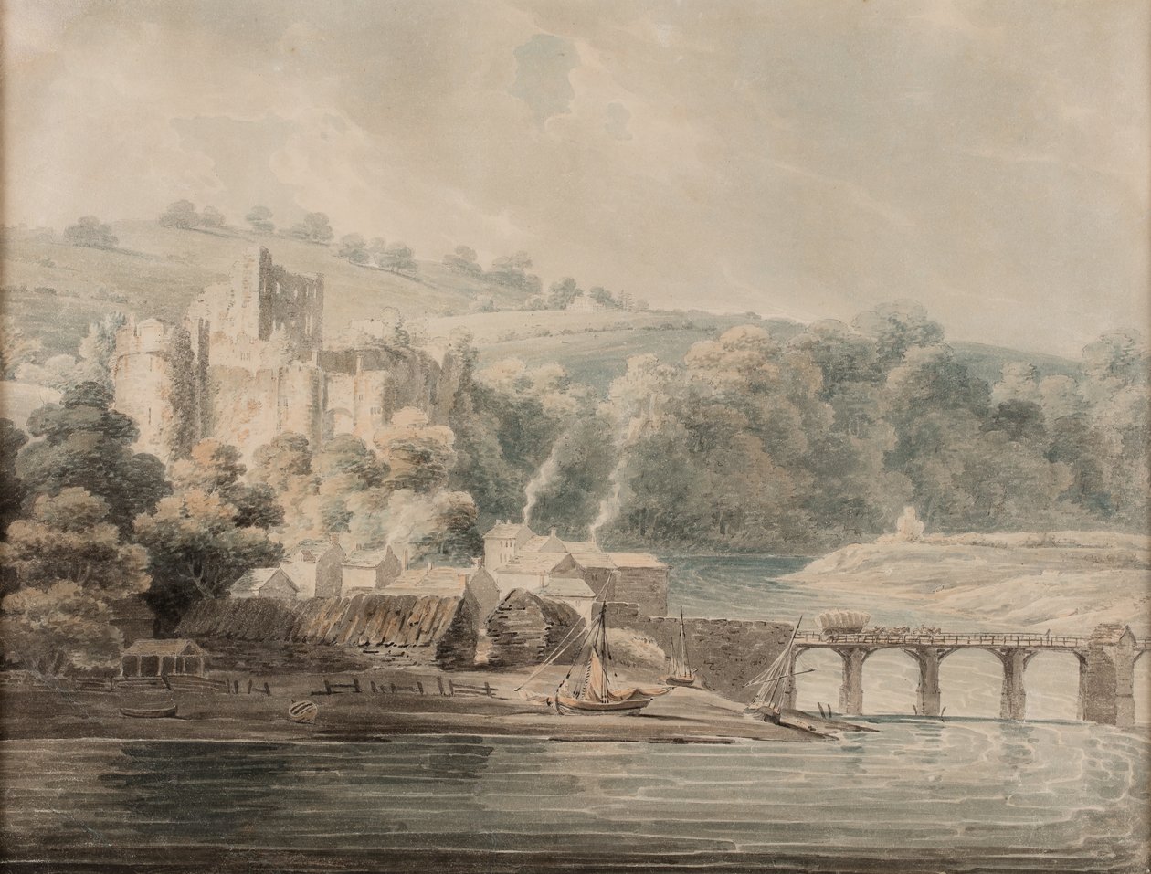 Chepstow kastély alkotó: Edward Dayes
