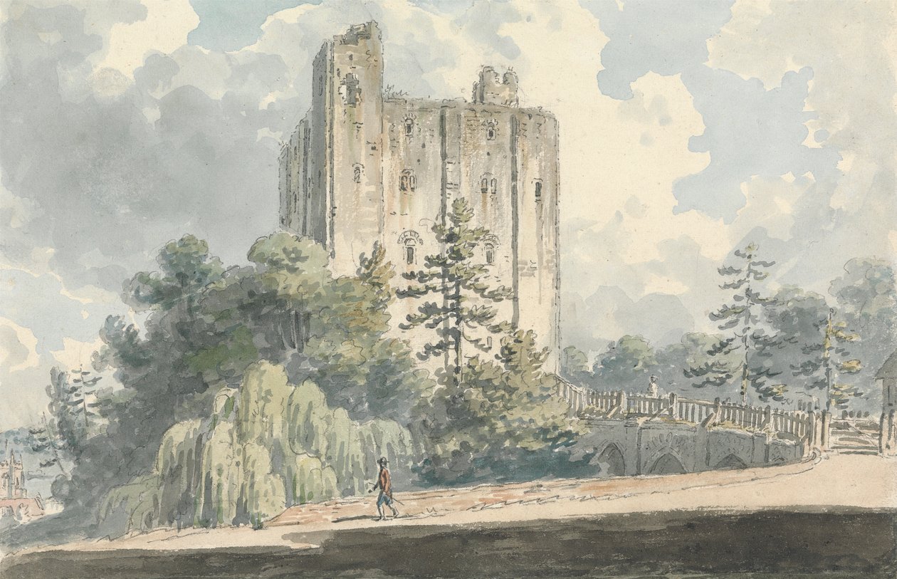 Hedingham kastély, Essex alkotó: Edward Dayes