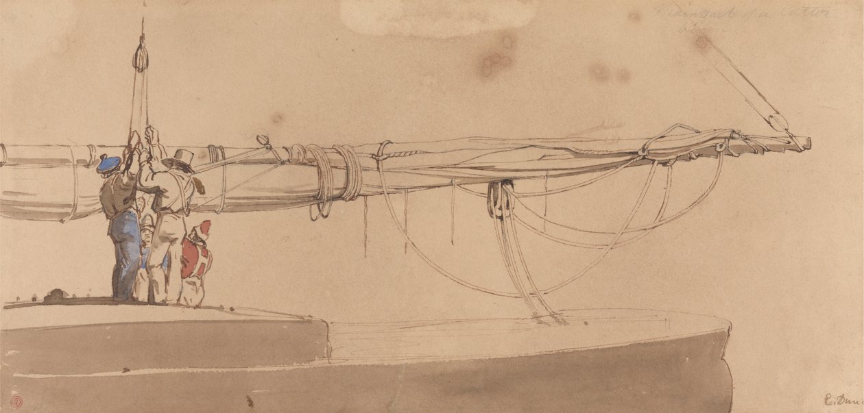 A tengerészek fellendülést emelnek alkotó: Edward Duncan
