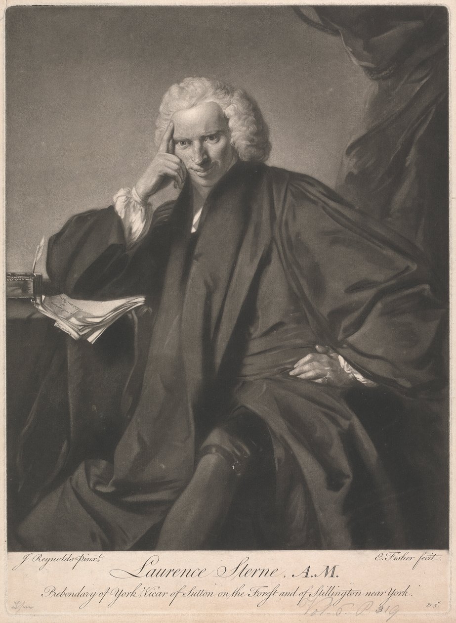 Laurence Sterne, A.M. alkotó: Edward Fisher