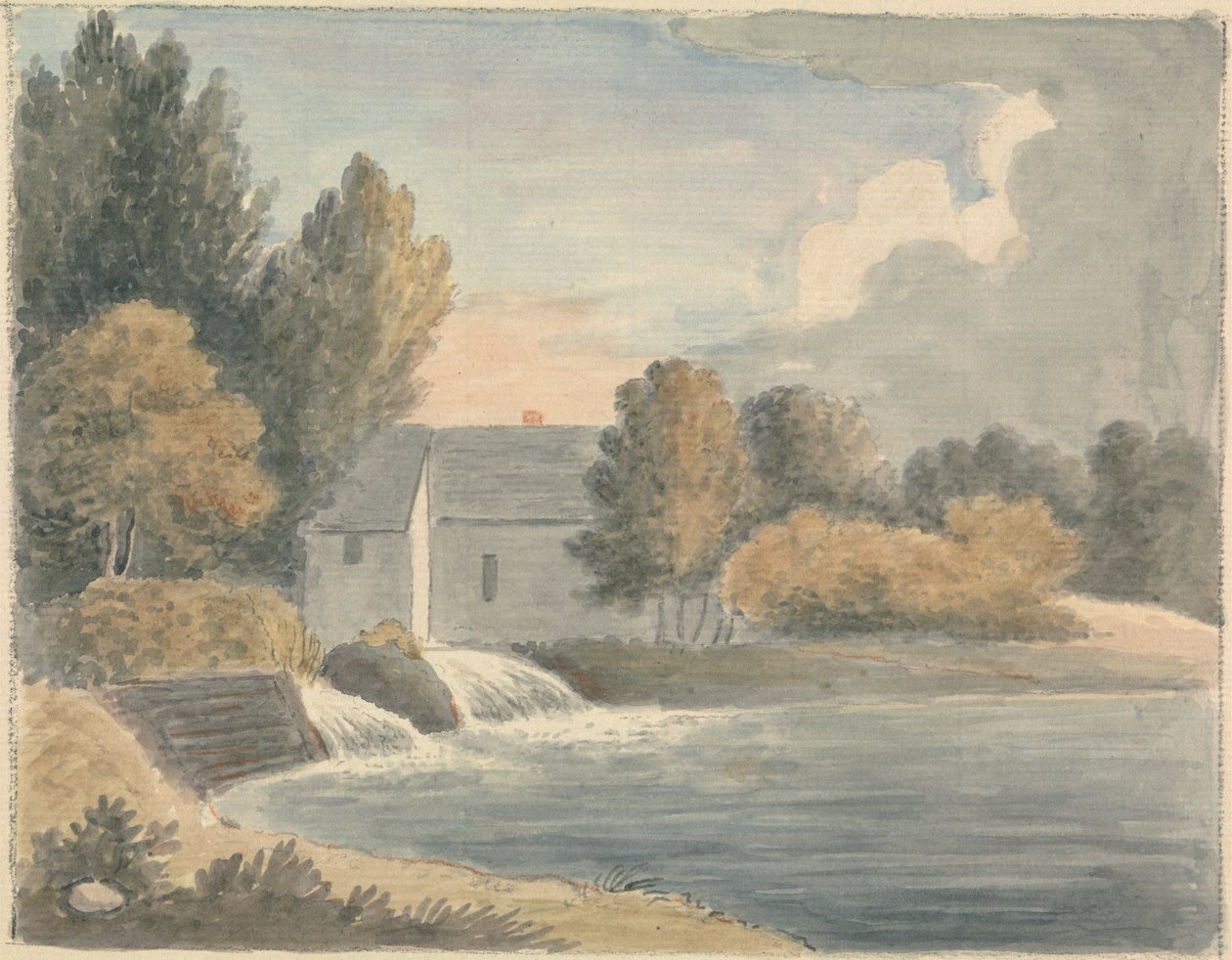Bathampton malom alkotó: Edward Francis Burney