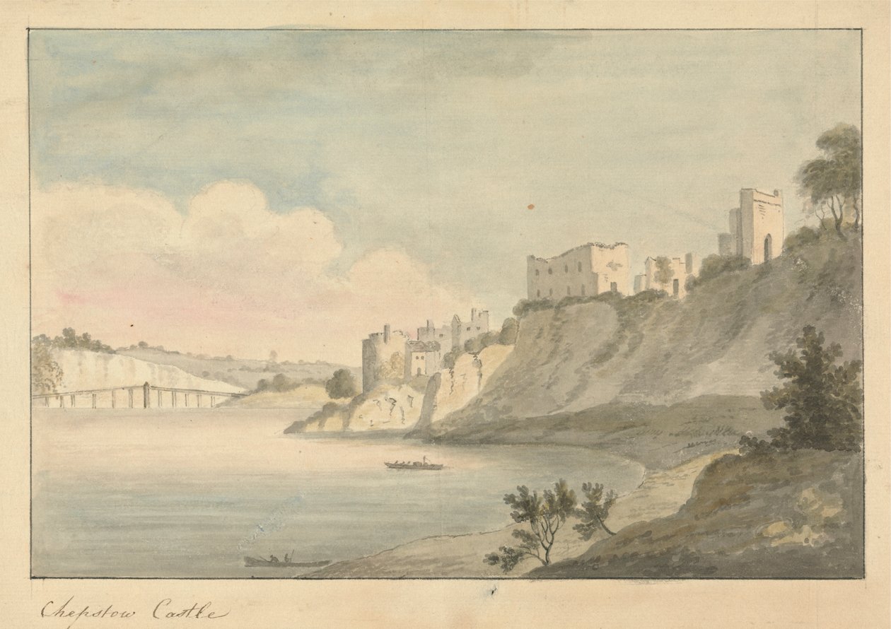 Chepstow kastély alkotó: Edward Francis Burney