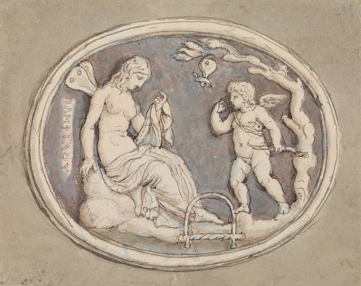 Pamphylia alkotó: Edward Francis Burney