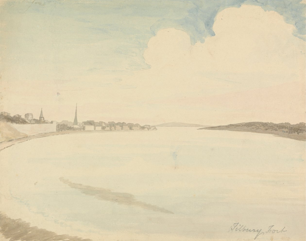 Tilbury erőd alkotó: Edward Francis Burney