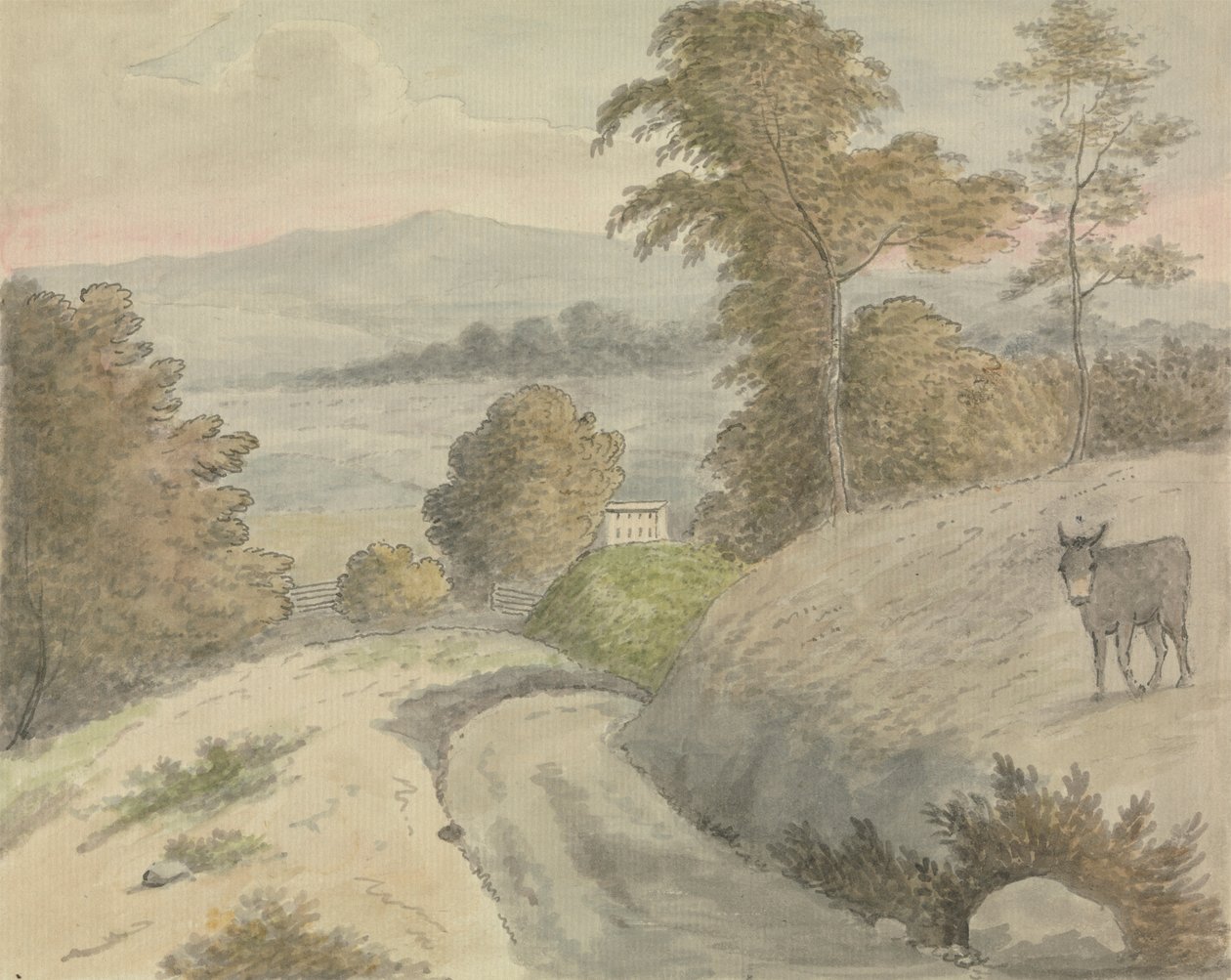 Megtekintés Surreyben alkotó: Edward Francis Burney