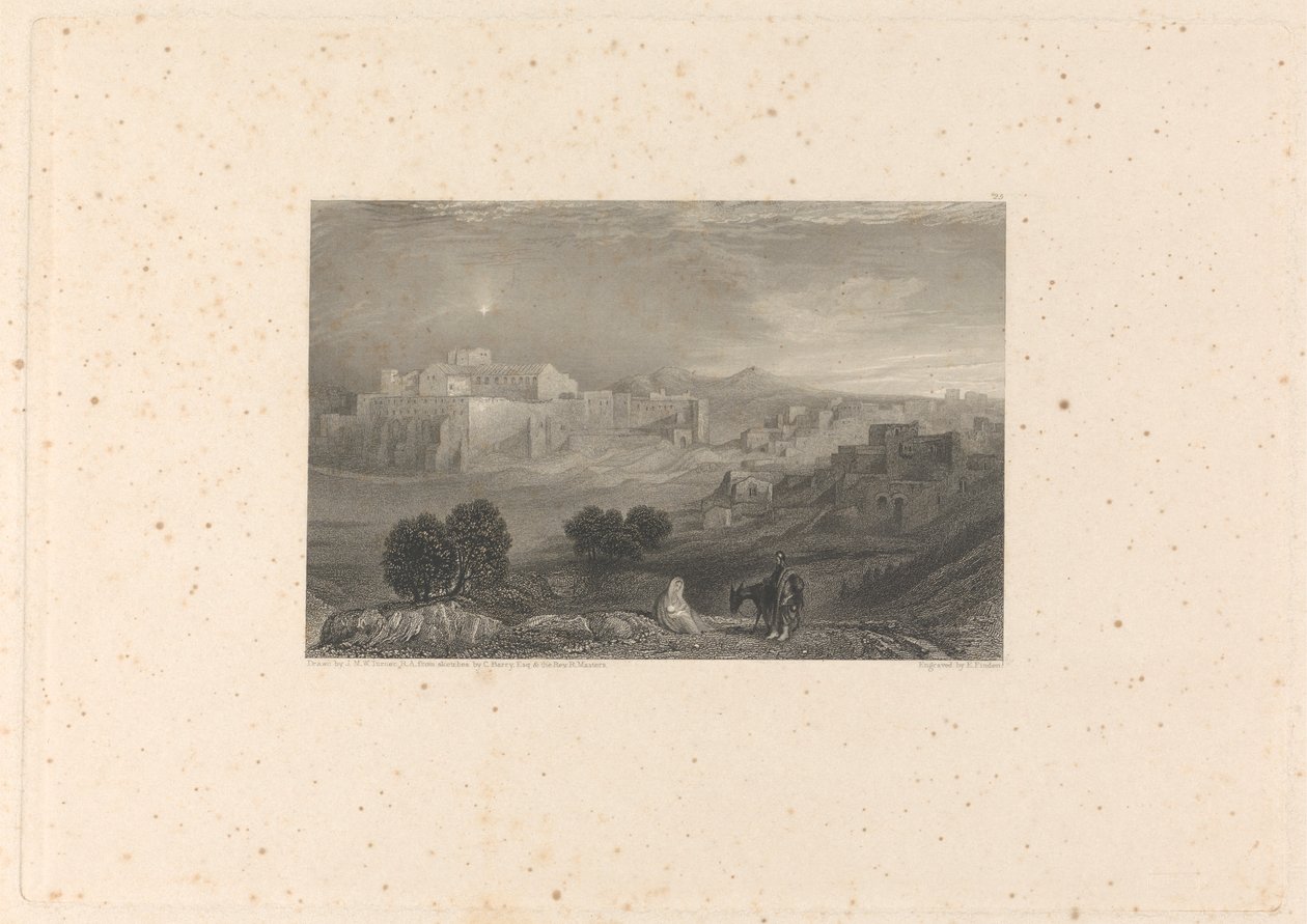 Betlehem alkotó: Edward Francis Finden