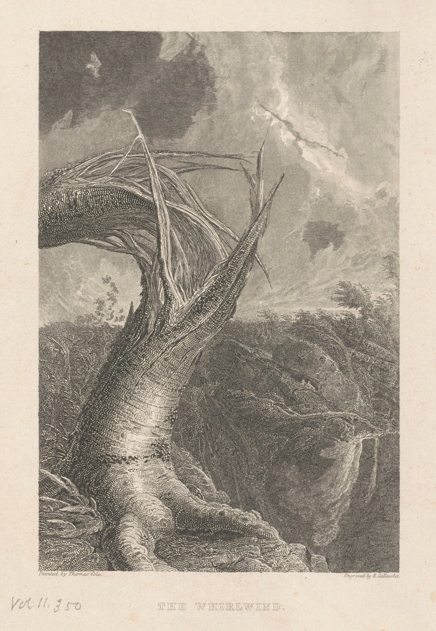 A Forgószél alkotó: Edward Gallaudet, after Thomas Cole