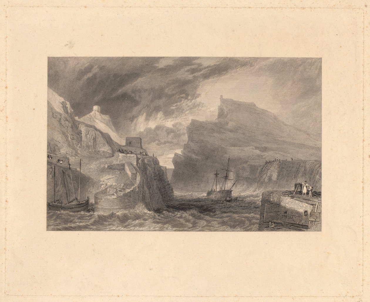 Boscastle, Cornwall alkotó: Edward Goodall