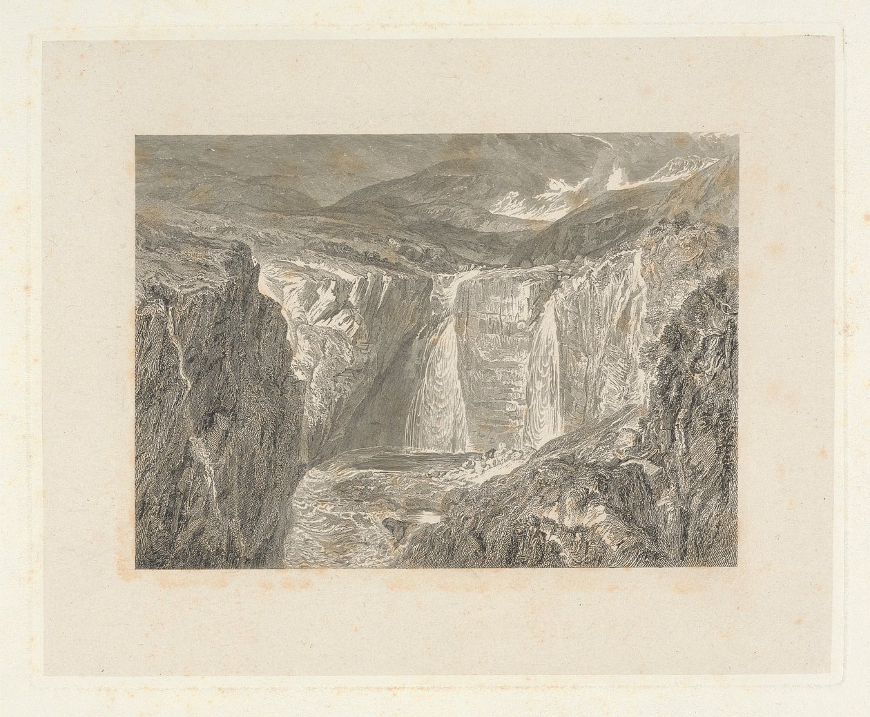 Fall of the Tees alkotó: Edward Goodall