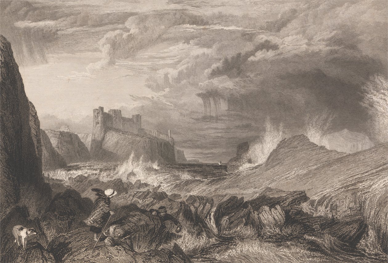 Tantallon kastély alkotó: Edward Goodall