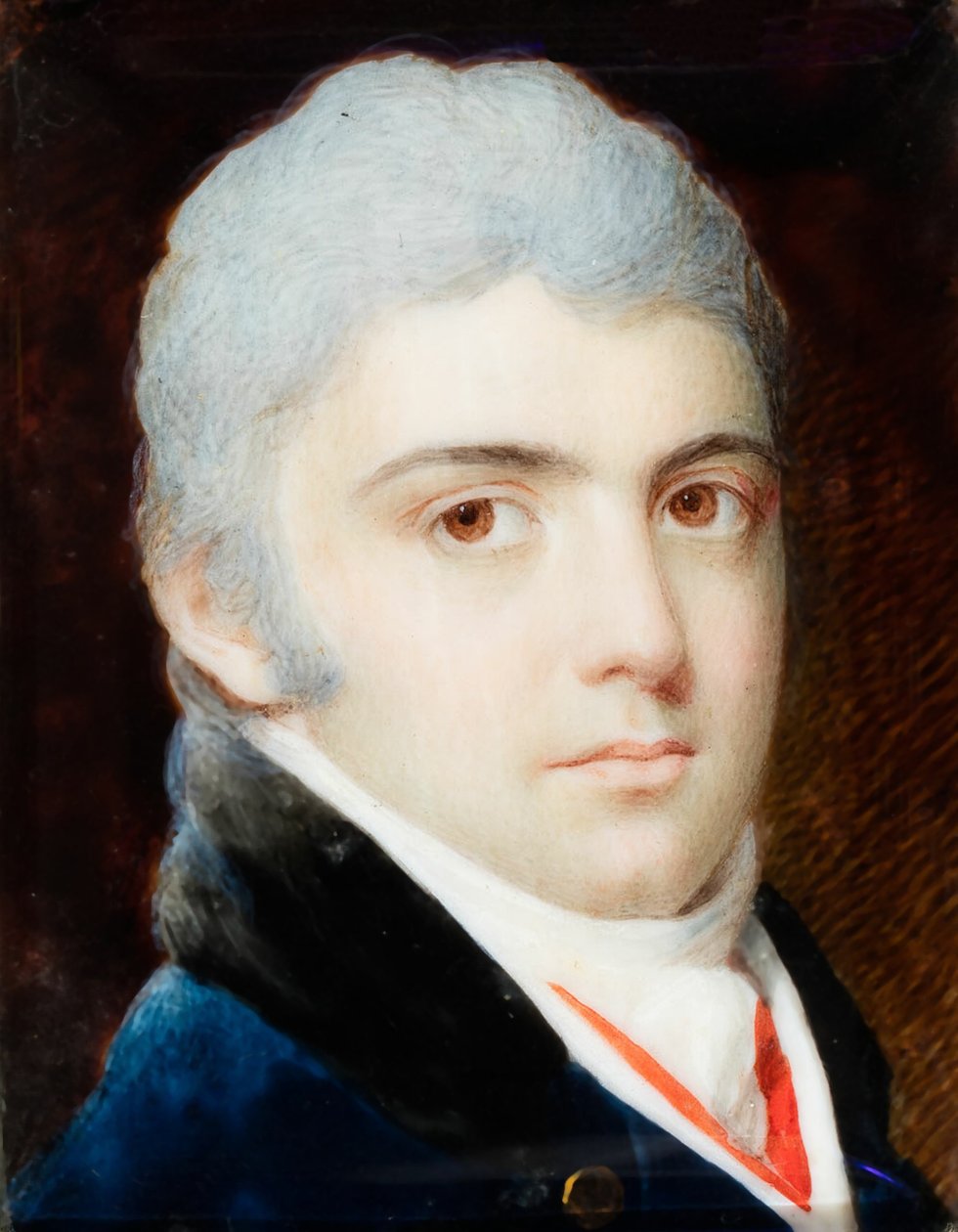 A Hunter család embere, 1803. alkotó: Edward Greene Malbone