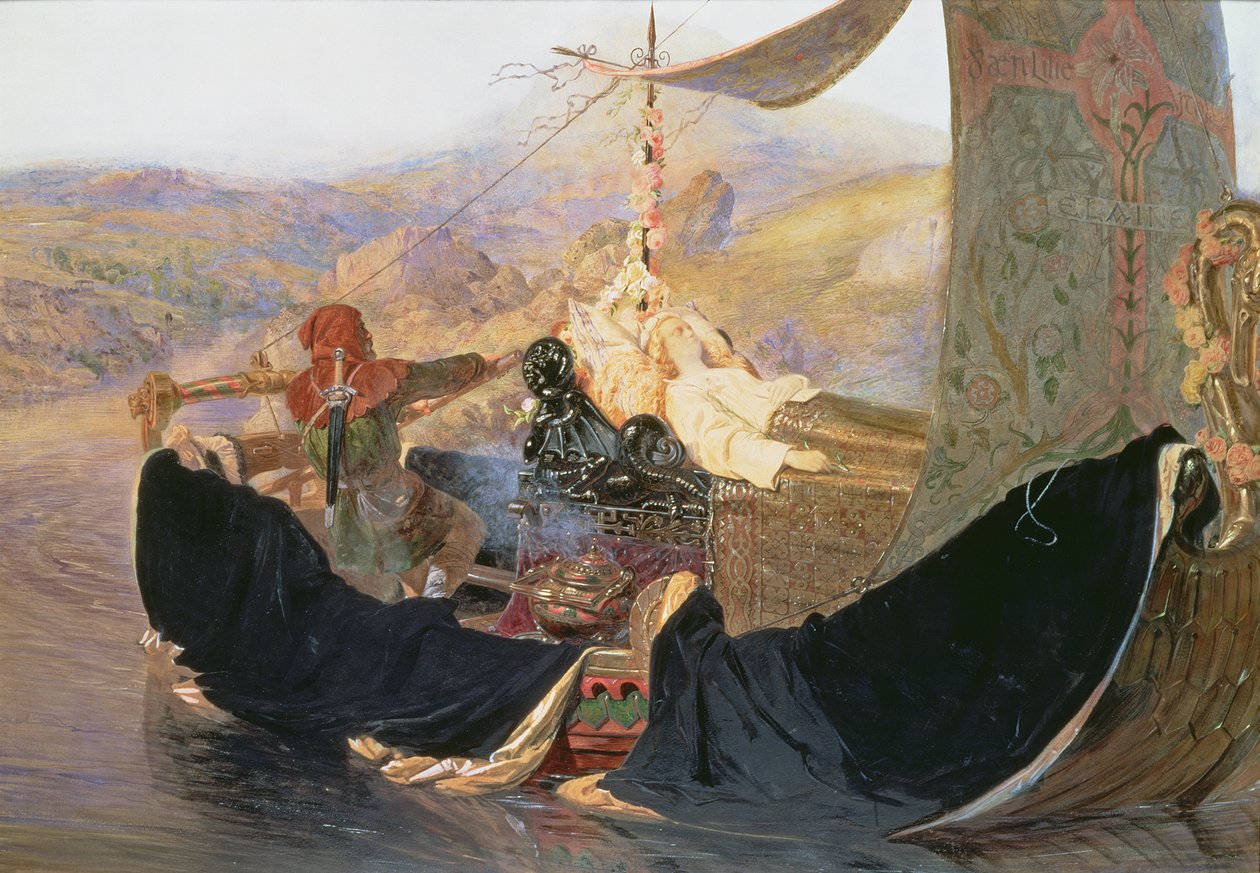 Elaine alkotó: Edward Henry Corbould
