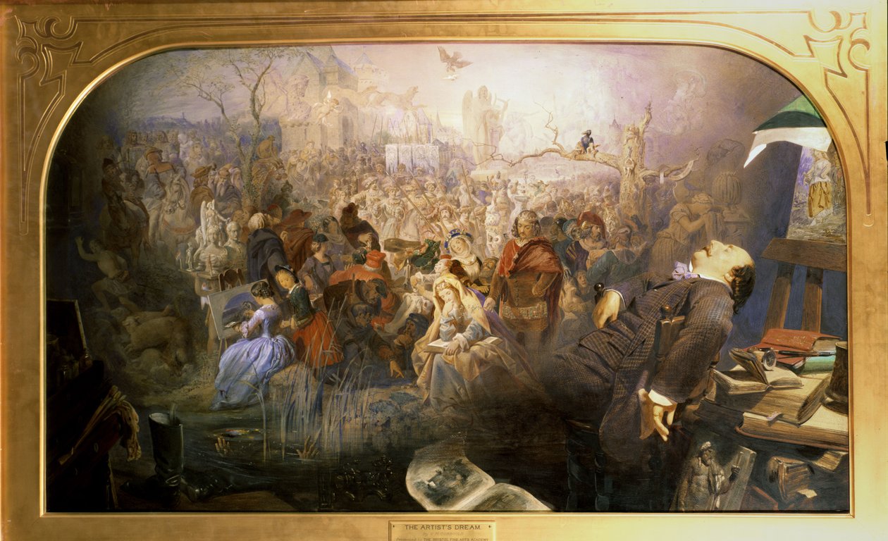 A művész álma alkotó: Edward Henry Corbould