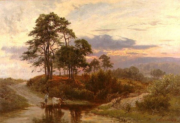 A nap vége alkotó: Edward Henry Holder