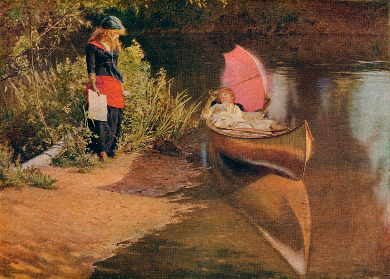 Marooned, 1909 alkotó: Edward John Gregory