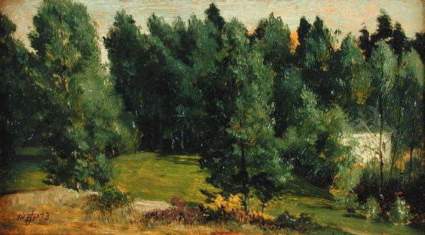 Erdős táj alkotó: Edward John Poynter