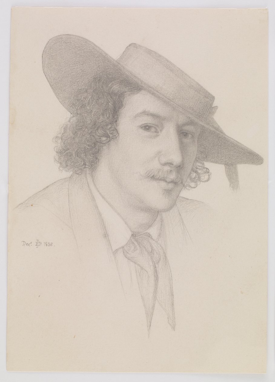 Whistler portréja, 1858. alkotó: Edward John Poynter