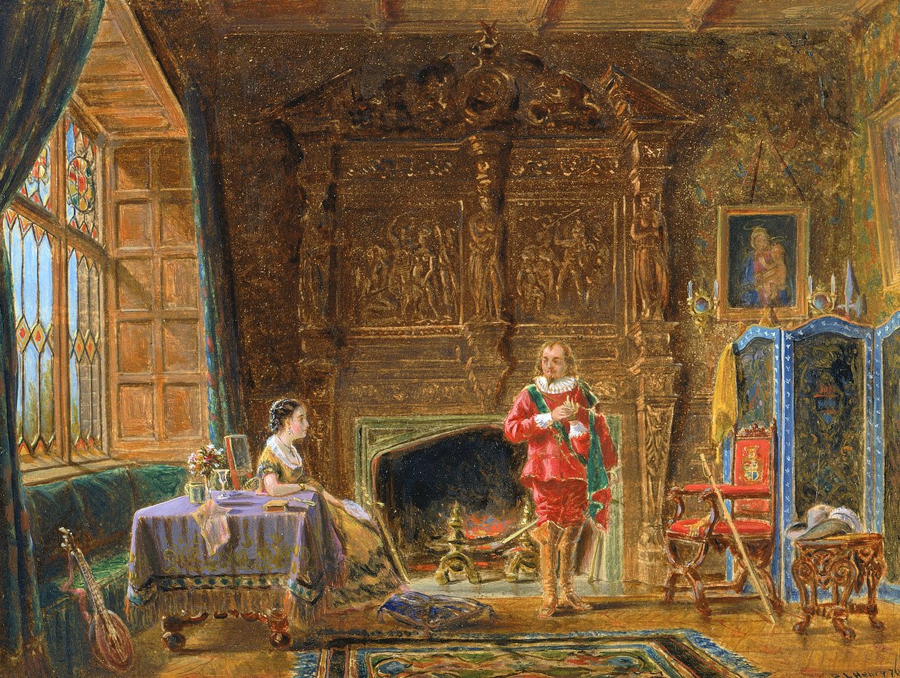 Belső, 1870. alkotó: Edward Lamson Henry