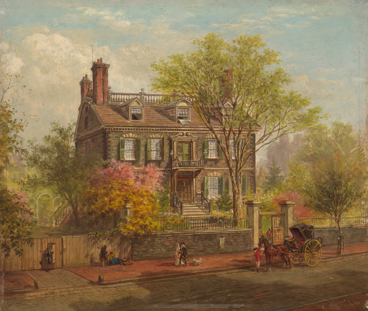 A John Hancock Ház alkotó: Edward Lamson Henry