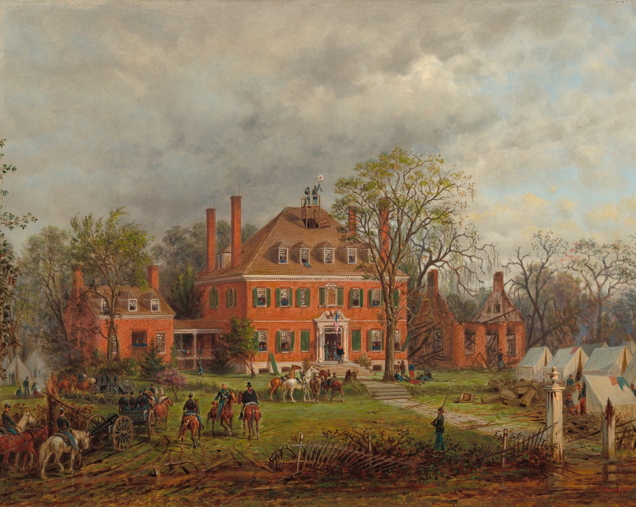 A régi Westover-ház alkotó: Edward Lamson Henry