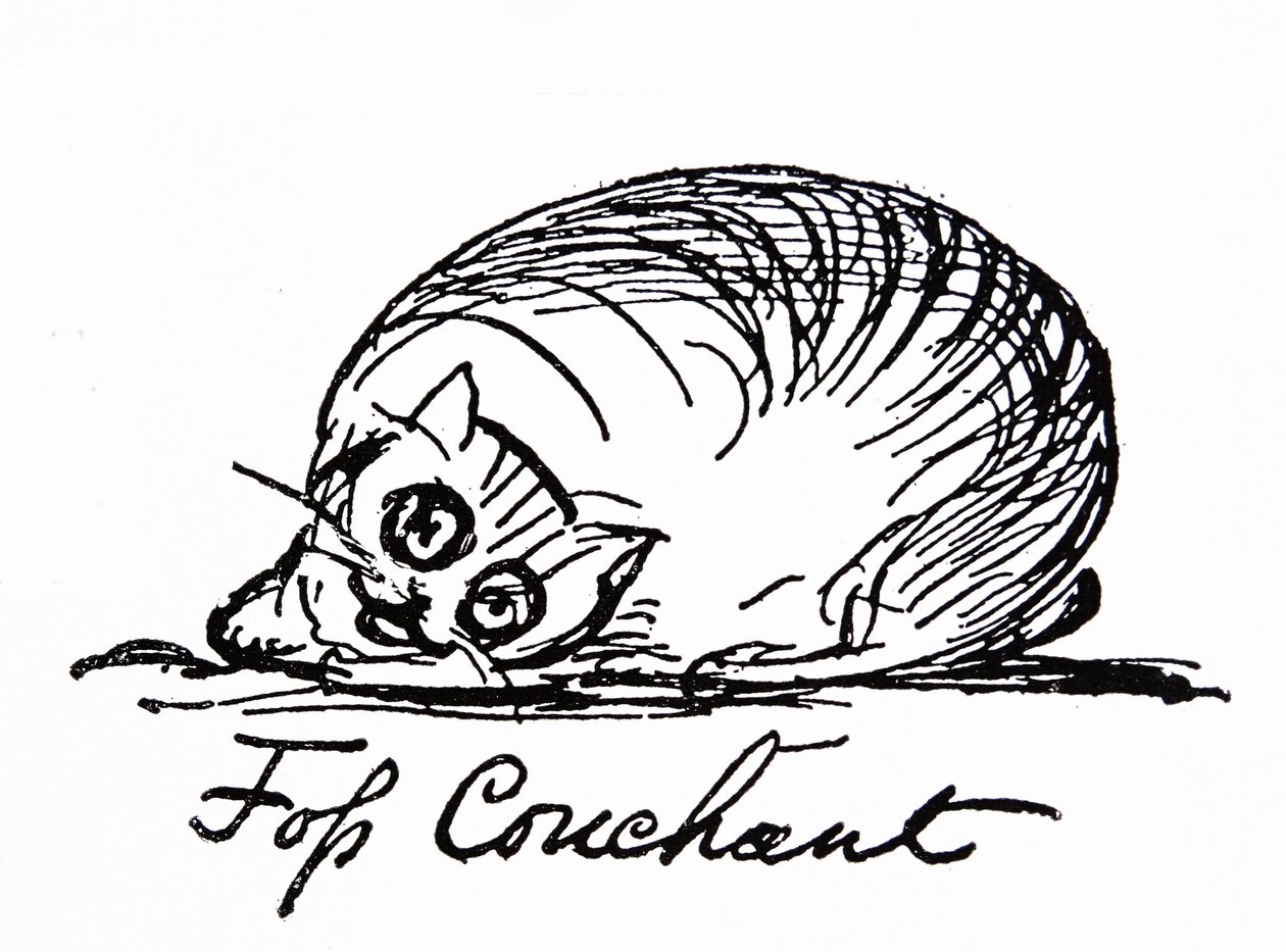 Egy macska karakter (rajz) alkotó: Edward Lear