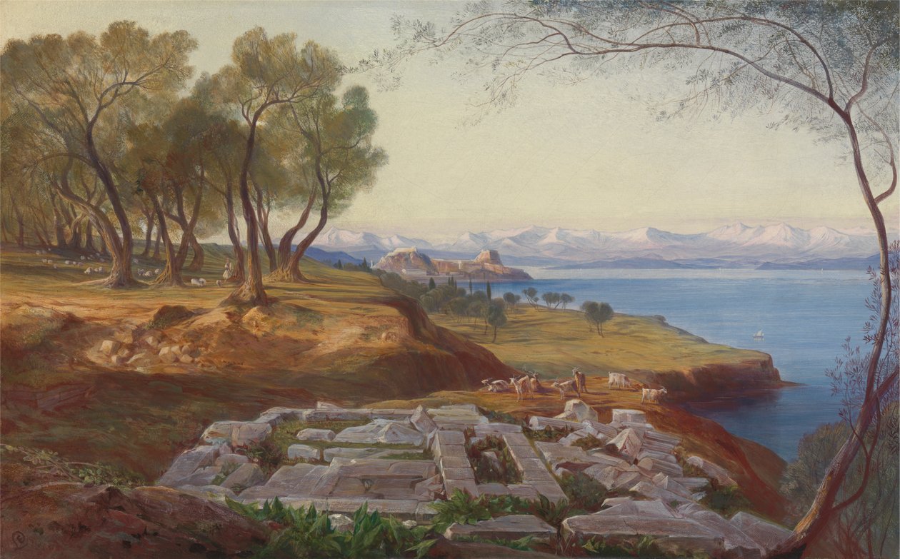 Korfu a Felemelkedésből alkotó: Edward Lear