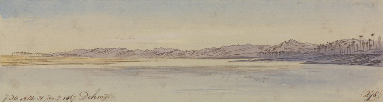 Dehmyt, 1867. január 31., 7:30 (278) alkotó: Edward Lear