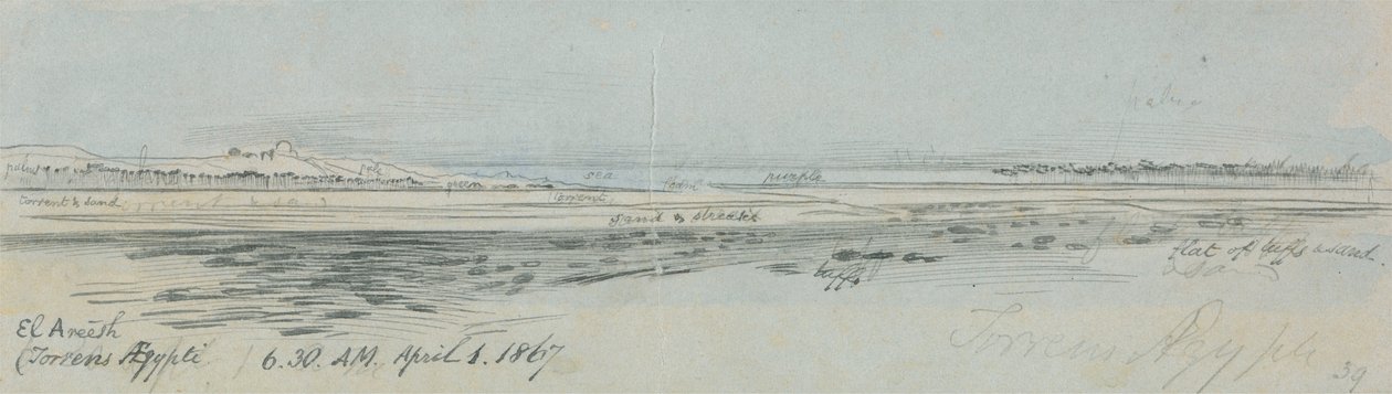 El Areesh (Torrens Aegypti) alkotó: Edward Lear