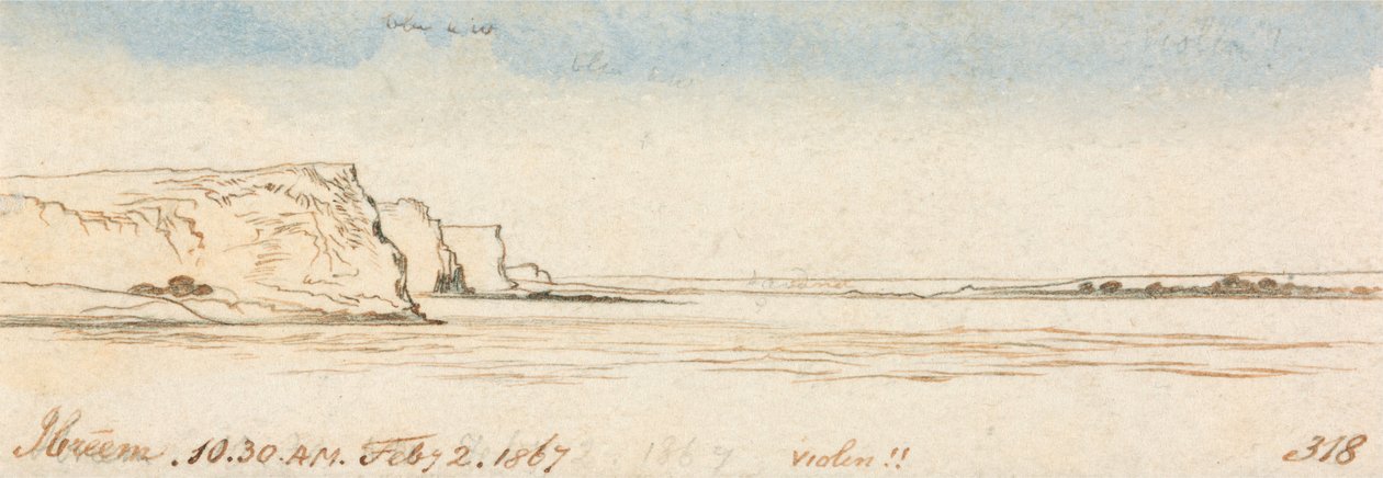 Ibreem, 1867. február 2. 10:30 (318) alkotó: Edward Lear
