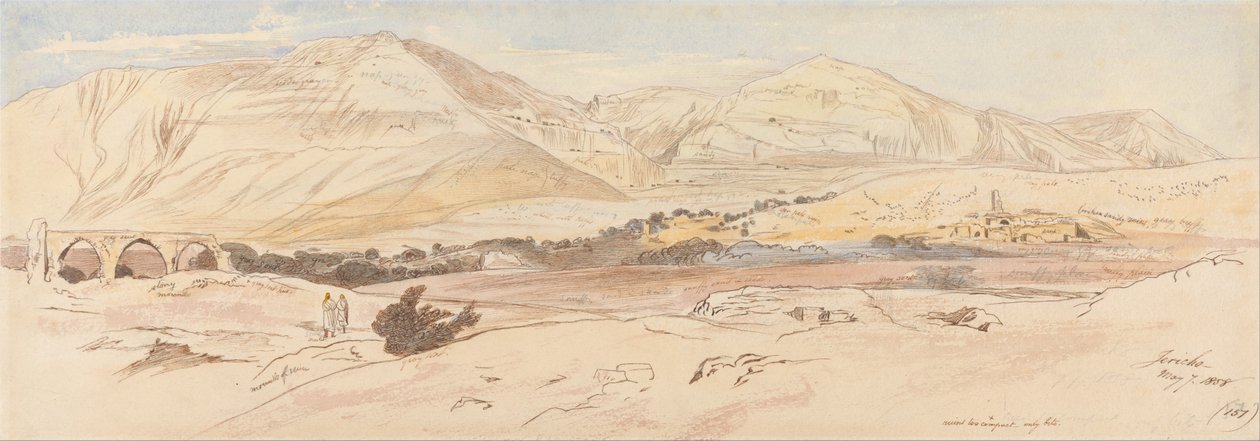 Jerikó, 1858. május 7. (157) alkotó: Edward Lear