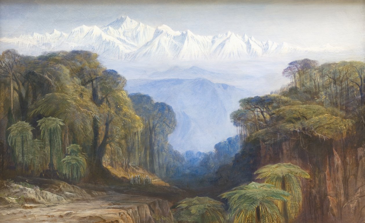 Kinchinjunga, alkotó: Edward Lear