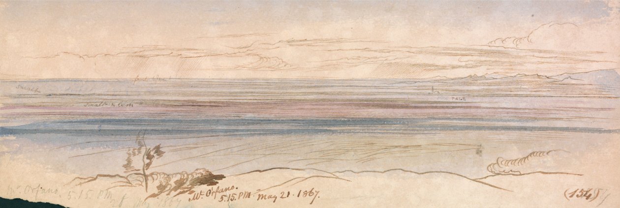 Mt. Orfano alkotó: Edward Lear