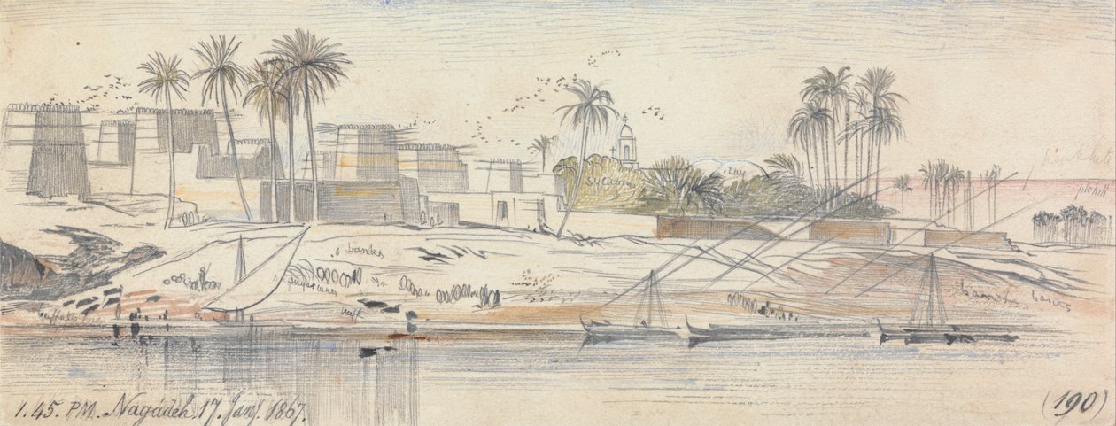 Negadeh, 1867. január 17. 13:45 (190) alkotó: Edward Lear