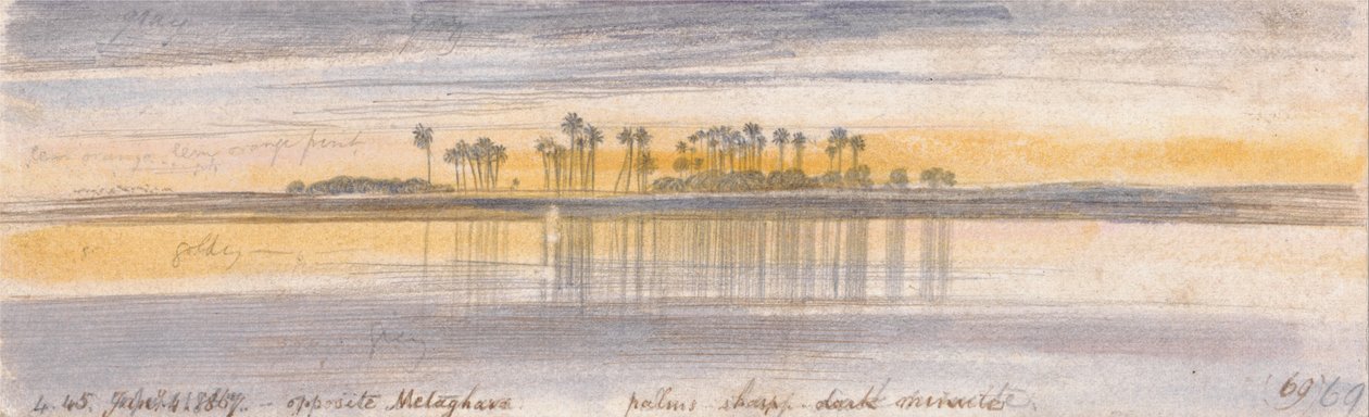 Szemben Melaghara alkotó: Edward Lear