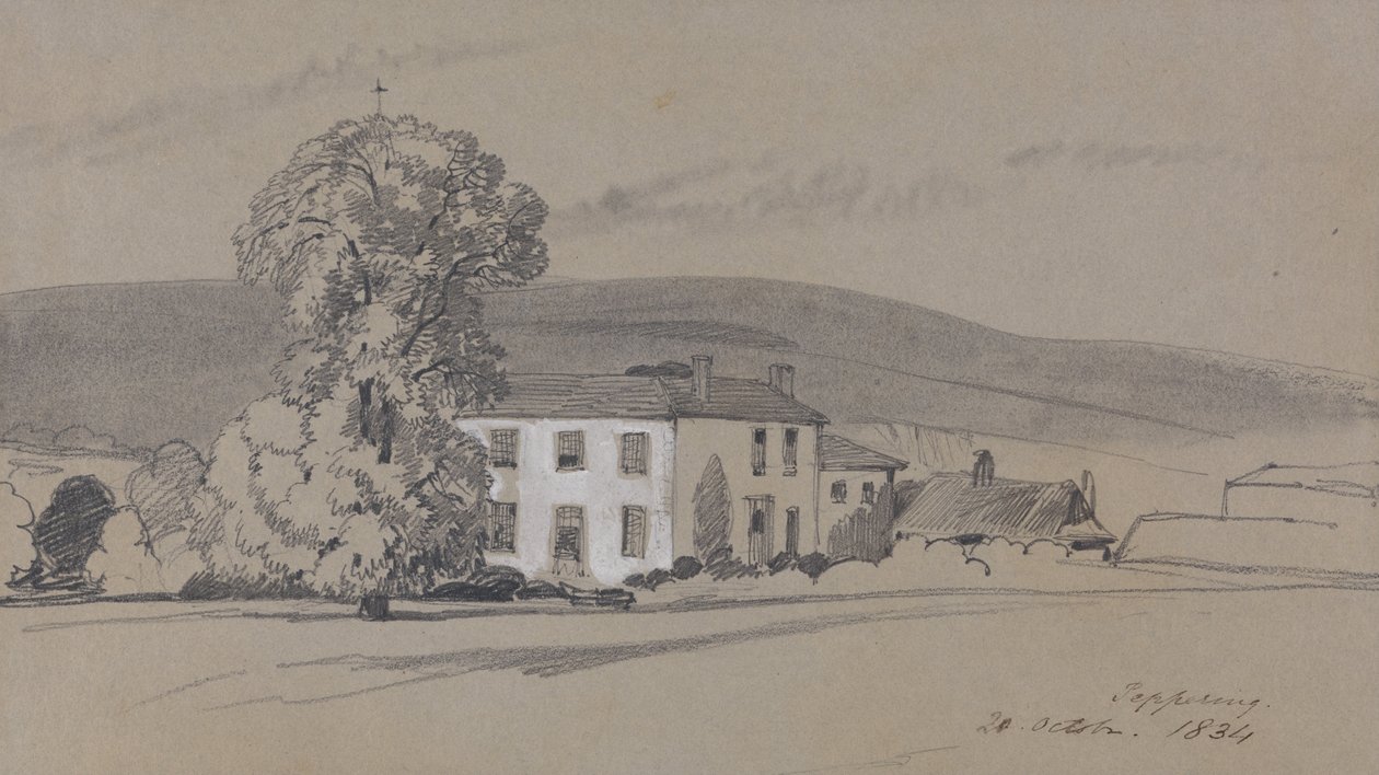Peppering. 1834. október 20. alkotó: Edward Lear