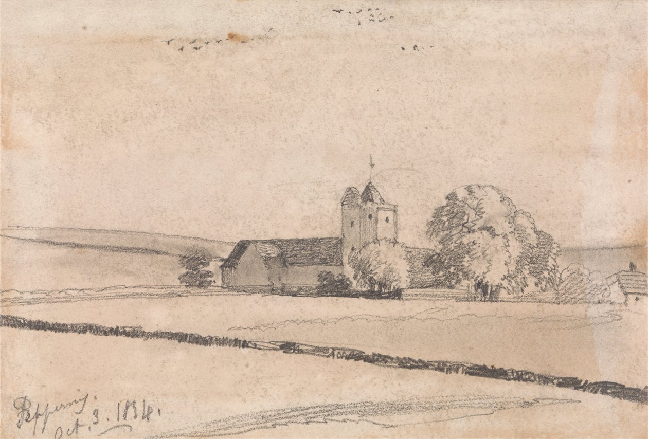 Peppering, 1834. október 3. alkotó: Edward Lear