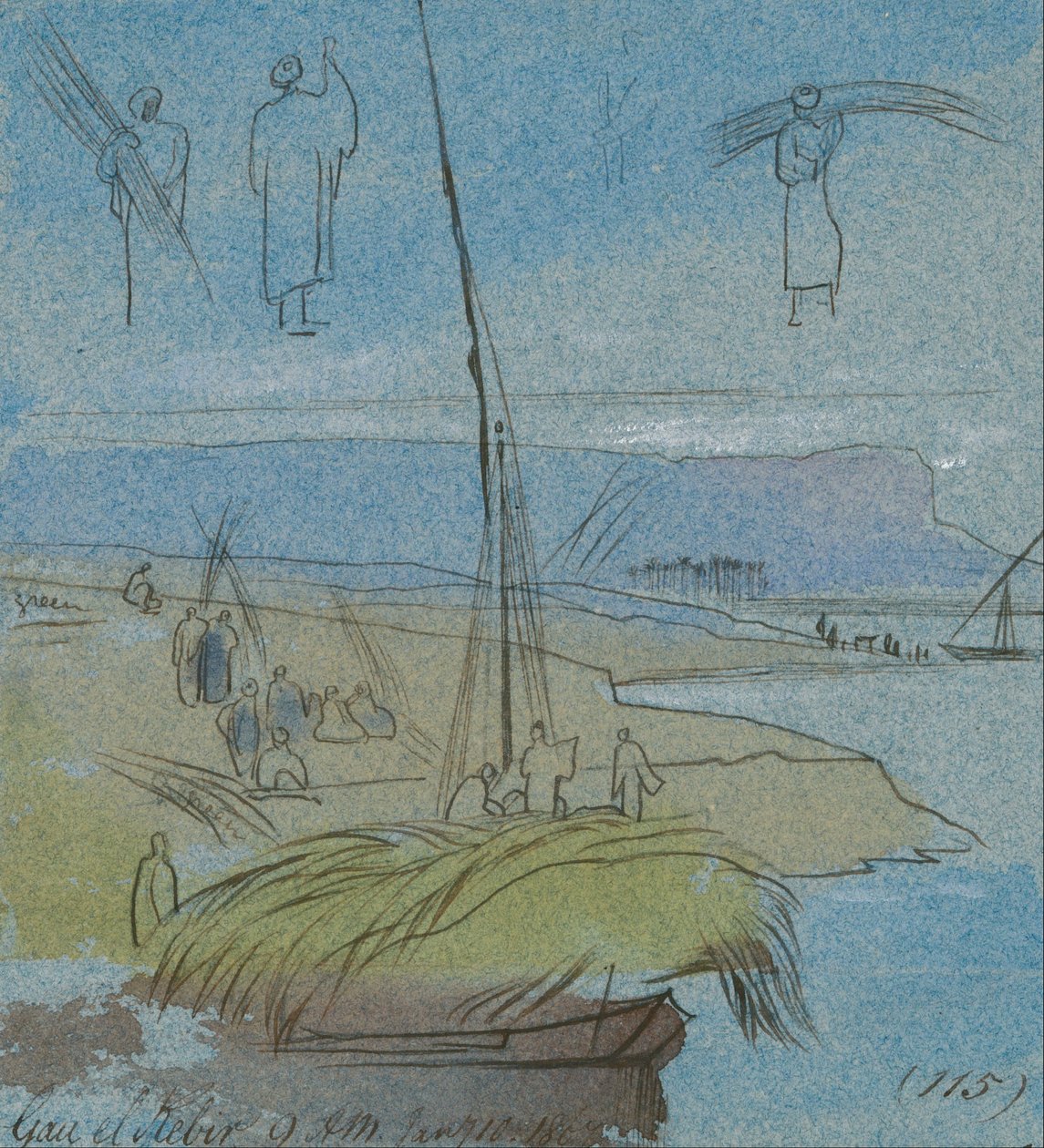 Qaw el Kebir alkotó: Edward Lear
