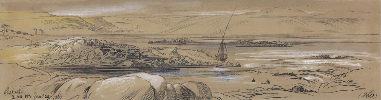 Shelaal, 1867. január 29. 2:30 (260) alkotó: Edward Lear