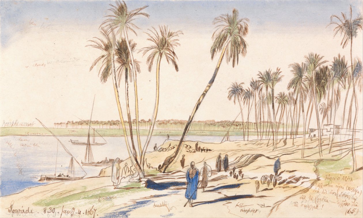Sowadi, 1867. január 4., 8:30 (65) alkotó: Edward Lear