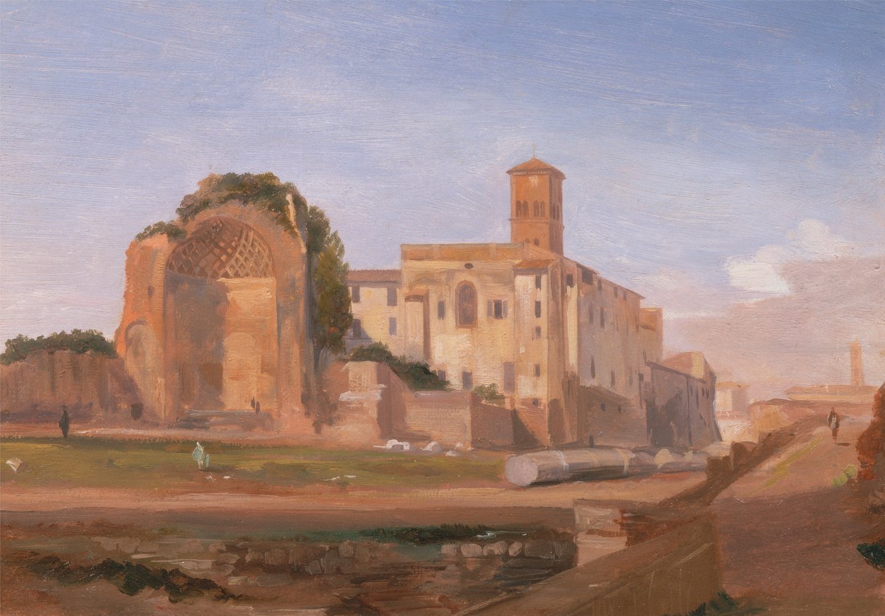 Vénusz temploma és Róma, Róma alkotó: Edward Lear