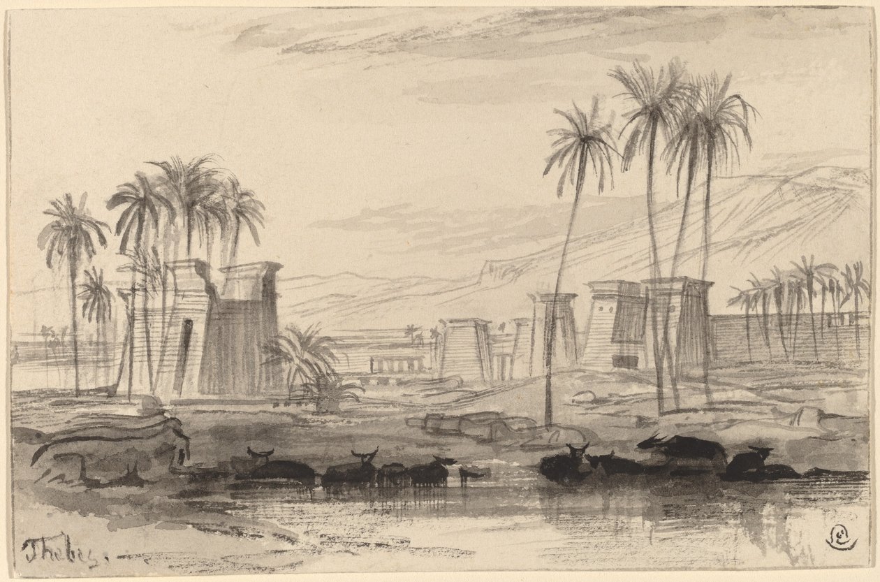 Théba alkotó: Edward Lear