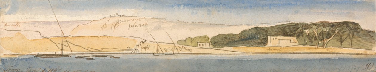 Toara, 1867. január 1., 11:15 (9) alkotó: Edward Lear