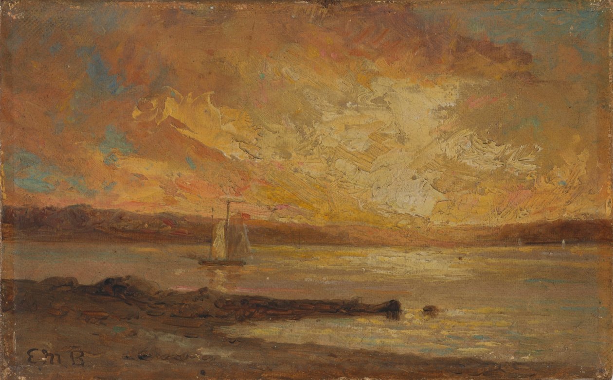 Hajó a tengeren alkotó: Edward Mitchell Bannister