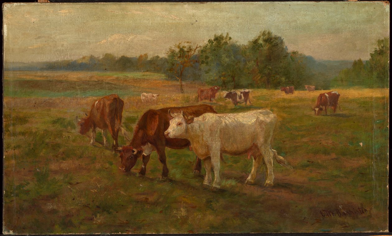 Tehenek alkotó: Edward Mitchell Bannister