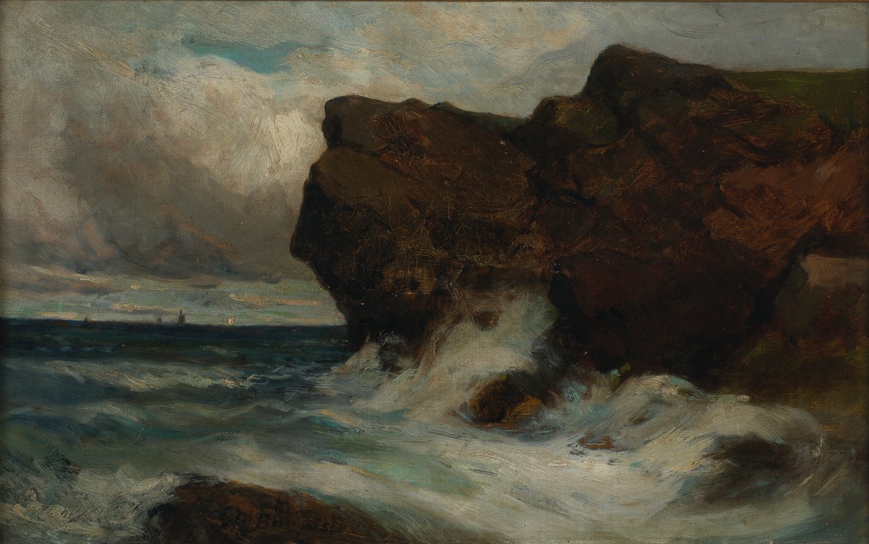 Ocean Cliffs alkotó: Edward Mitchell Bannister