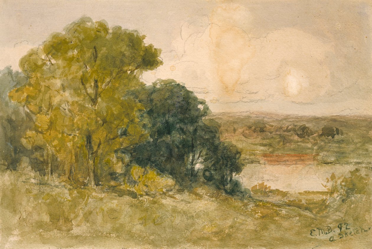 A Seekonkon, 1892. alkotó: Edward Mitchell Bannister