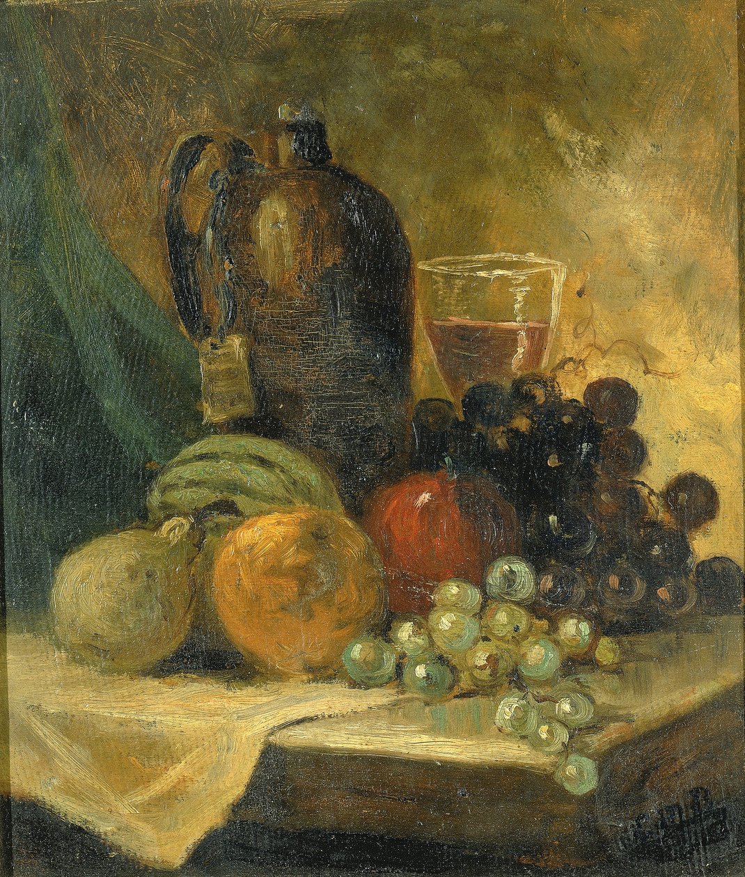 Csendélet alkotó: Edward Mitchell Bannister