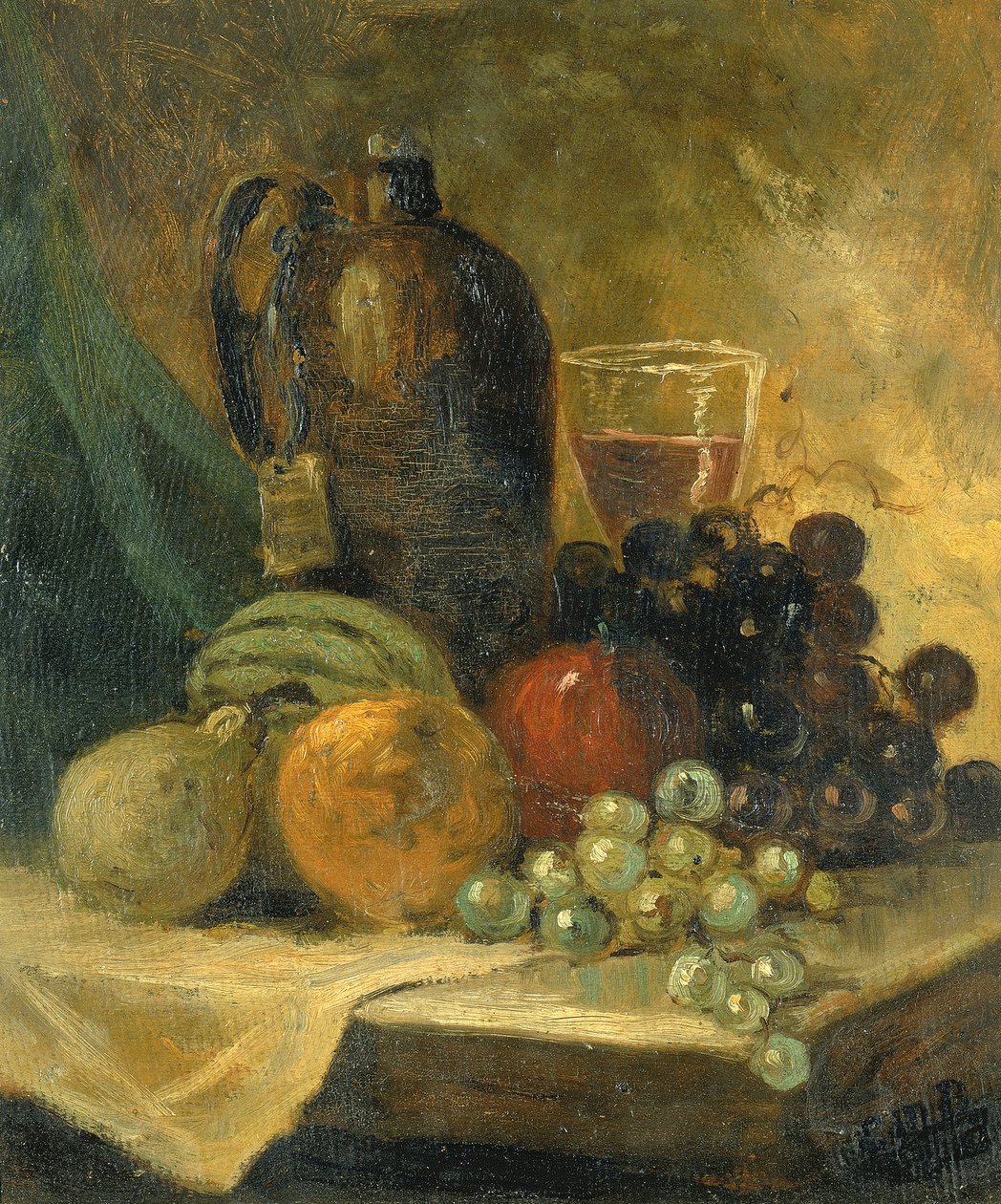 Csendélet, n.d. alkotó: Edward Mitchell Bannister